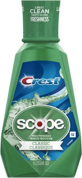 Crest - 33.8 oz Bottle Mouthwash - Mint Scent - Caliber Tooling