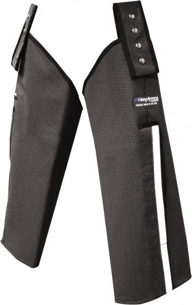 HexArmor - Size L/XL SuperFabric Cut Resistant Chaps - No Pockets, Gray, Nonhazardous Protection - Caliber Tooling