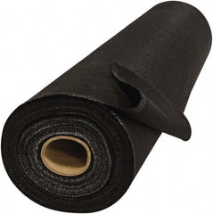 Steiner - 6' Wide x 0.05" Thick Acrylic Coated Fiberglass Welding Blanket - Black, Grommet - Caliber Tooling