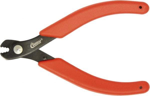 Clauss - 8-15/64" OAL, 1/4" Capacity, Wire Cutter - 1/4" Jaw Length x 0.63mm Jaw Width - Caliber Tooling