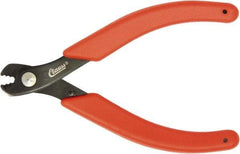 Clauss - 8-15/64" OAL, 1/4" Capacity, Wire Cutter - 1/4" Jaw Length x 0.63mm Jaw Width - Caliber Tooling