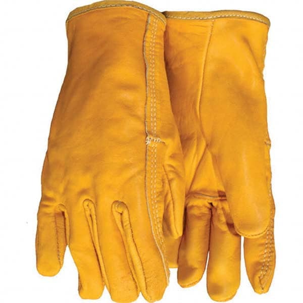 CAROLINA GLOVE - Size L (10) Leather or Synthetic Leather Work Gloves - Caliber Tooling