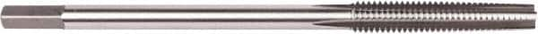 Union Butterfield - 1/2-13 UNC, 4 Flutes, Bright Finish, Nut Tap - 7" Overall Length, 2-1/2" Thread Length - Exact Industrial Supply