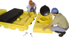 UltraTech - 280 Gallon Sump, IBC Pallet - 62 Inch Long x 62 Inch Wide x 30 Inch High, 2 Totes - Caliber Tooling