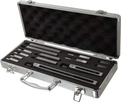 SPI - Gage Block Gage Block Accessory Set - For Use with Rectangular Gage Blocks, 14 Pieces - Caliber Tooling