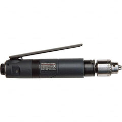 Ingersoll-Rand - 1/4" Bit Holder, 500 RPM, Inline Handle Air Screwdriver - 2.7 to 9.7 In/Lb Torque, 4 CFM - Caliber Tooling