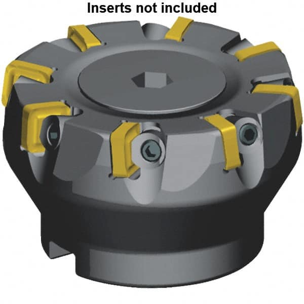 Kennametal - 2-1/2" Cut Diam, 3/4" Arbor Hole Diam, Indexable Square-Shoulder Face Mill - Caliber Tooling