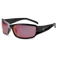 Thor Hcp Red Lens Black Safety Glasses - Caliber Tooling