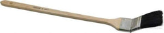 Premier Paint Roller - 2" Hog Radiator Brush - 2" Bristle Length, 18-1/8" Wood Handle - Caliber Tooling