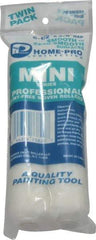 Premier Paint Roller - 3/8" Nap, Mini Paint Roller - 6-1/2" Wide, Includes Roller Cover - Caliber Tooling