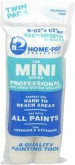 Premier Paint Roller - 1/2" Nap, Mini Paint Roller - 6-1/2" Wide, Includes Roller Cover - Caliber Tooling