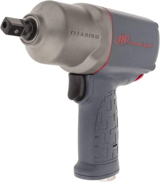 Ingersoll-Rand - 1/2" Drive, 9,800 RPM, 780 Ft/Lb Torque Ratchet Wrench - Pistol Grip Handle, 1,250 IPM, 24 CFM, 1/4" NPT Inlet - Caliber Tooling