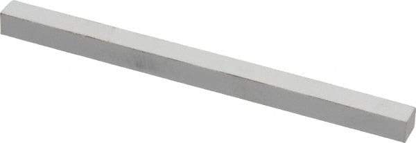 Made in USA - 1200 Grit Aluminum Oxide Square Polishing Stone - Ultra Fine Grade, 1/4" Wide x 4" Long x 1/4" Thick - Caliber Tooling