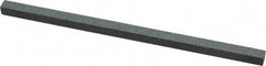 Made in USA - 150 Grit Silicon Carbide Square Polishing Stone - Very Fine Grade, 1/4" Wide x 6" Long x 1/4" Thick - Caliber Tooling