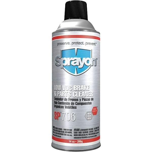 Sprayon - Acetone Brake Parts Cleaner - 14 oz Aerosol Can - Caliber Tooling