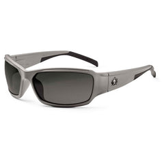 Thor Smoke Lens Matte Gray Safety Glasses - Caliber Tooling