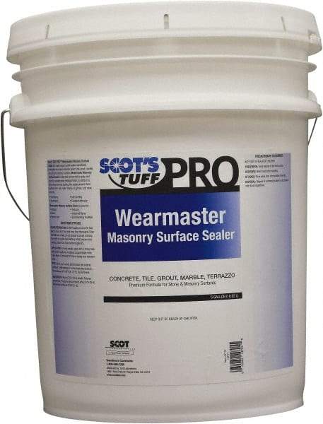 Scot's Tuff - 5 Gal Pail Sealer - Use on Concrete, Stone, Masonry Surface - Caliber Tooling