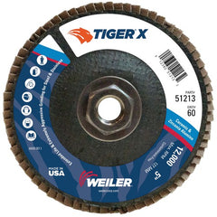 5 × 5/8-11 ARBOR 60X FLAP DISC - Caliber Tooling