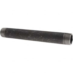 Value Collection - Black Pipe Nipples & Pipe Style: Welded Pipe Size: 1-1/4 (Inch) - Caliber Tooling