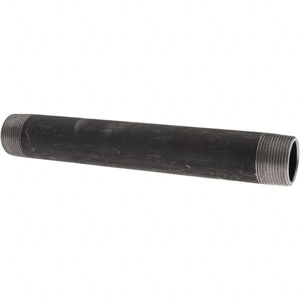 Value Collection - Black Pipe Nipples & Pipe Style: Welded Pipe Size: 1-1/4 (Inch) - Caliber Tooling