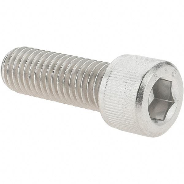 Value Collection - 1/2-13 UNC Hex Socket Drive, Socket Cap Screw - Grade 316 Stainless Steel, 1-1/2" Length Under Head - Caliber Tooling