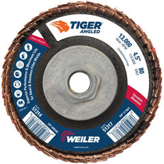 4-1/2 × 5/8-11 80G TIPER FLAP DISC - Caliber Tooling