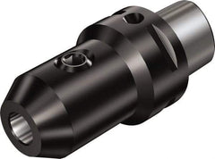 Sandvik Coromant - C6 Outside Modular Connection, 1/2" Hole Diam, Capto to Weldon Straight Shank Adapter - 59.99mm Projection, 23mm Nose Diam, 97.9948mm OAL, Through Coolant - Exact Industrial Supply