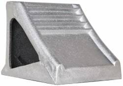 Value Collection - 8-3/4" Wide x 8-1/2" High x 7-1/2" Deep, Steel Wheel Chock - Type G - Caliber Tooling