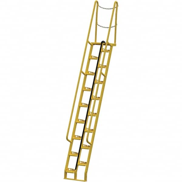 Vestil - Rolling & Wall Mounted Ladders & Platforms Type: Alternating Tread Stair Style: Tread Stair - Caliber Tooling