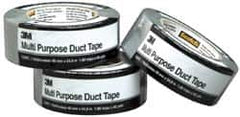 3M - 2" x 50 Yds Silver Duct Tape - 5.5 mil, Rubber Adhesive, Polyethylene Film Backing, 19 Lb/ln Tensile Strength, 248°F Max, Series 2929 - Caliber Tooling