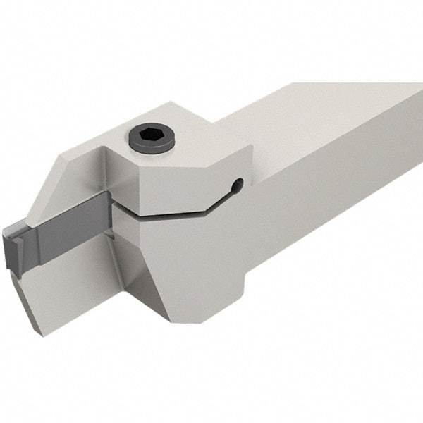 Iscar - HLPG, Left Hand, 25mm Max Depth of Cut, Indexable Grooving Tool Holder - LPGIR Insert Compatibility, 25mm Shank Height, 25mm Shank Width, 160mm OAL - Caliber Tooling