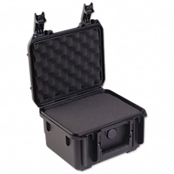 SKB Corporation - 9-1/2" Wide x 6-1/8" High, Clamshell Hard Case - Black, Polystyrene - Caliber Tooling