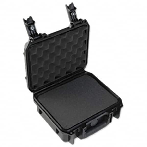 SKB Corporation - 9-11/16" Wide x 4-51/64" High, Clamshell Hard Case - Black, Polystyrene - Caliber Tooling