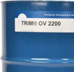 Master Fluid Solutions - Trim OV 2200, 54 Gal Drum Cutting & Grinding Fluid - Straight Oil, For Thread Rolling - Caliber Tooling