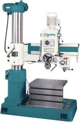 Clausing - 29-1/2" Swing, Geared Head Radial Arm Drill Press - 6 Speed, 2 hp, Three Phase - Caliber Tooling