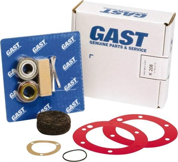 Gast - Air Actuated Motor Accessories Type: Repair Kit For Use With: 6AM-NRV-7A & 6AM-NRV-7B - Caliber Tooling