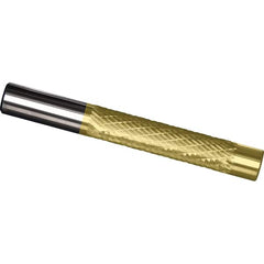 Made in USA - 3/16" Diam, 2" LOC, Solid Carbide Diamond Pattern Router Bit - Right Hand Cut, 3" OAL, 3/16" Shank Diam, Use on Cast Iron, Stainless, Steel, Titanium - Caliber Tooling