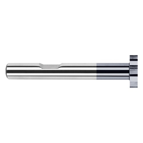 ‎1.5000″ (1-1/2″) Cutter Diameter × 0.5000″ (1/2″) Width Carbide Square Large Diameter Standard Keyseat Cutter, 16 Flutes, AlTiN Coated - Exact Industrial Supply