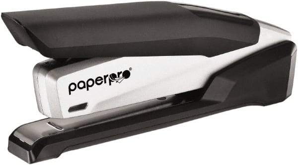 PaperPro - 28 Sheet Full Strip Desktop Stapler - Black/Silver - Caliber Tooling