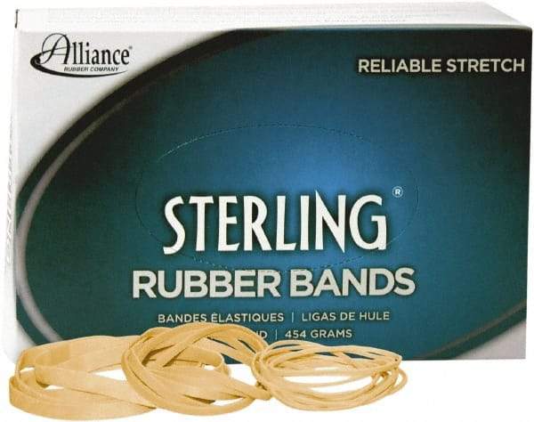 Alliance - 1" Circumference, 1/16" Wide, Ergonomic Rubber Band Strapping - 7,100 Pieces - Caliber Tooling