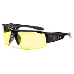 DAGR Yellow Lens Black Safety Glasses - Caliber Tooling