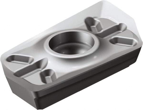 Sandvik Coromant - R790160450 NL Grade H13A Carbide Milling Insert - Uncoated, 4mm Thick, 0.433" Inscribed Circle, 5mm Corner Radius - Caliber Tooling