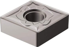 Sandvik Coromant - CNMG644 SMR Grade H13A Carbide Turning Insert - Uncoated, 80° Diamond, 3/4" Inscr Circle, 1/4" Thick, 1/16" Corner Radius - Caliber Tooling