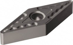 Sandvik Coromant - VNMG331 QM Grade H13A Carbide Turning Insert - Uncoated, 35° Diamond, 3/8" Inscr Circle, 3/16" Thick, 1/64" Corner Radius - Caliber Tooling