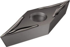 Sandvik Coromant - VCET2203 UM Grade 1105 Carbide Turning Insert - TiAlN Finish, 35° Diamond, 1/4" Inscr Circle, 1/8" Thick, 0.1mm Corner Radius - Caliber Tooling