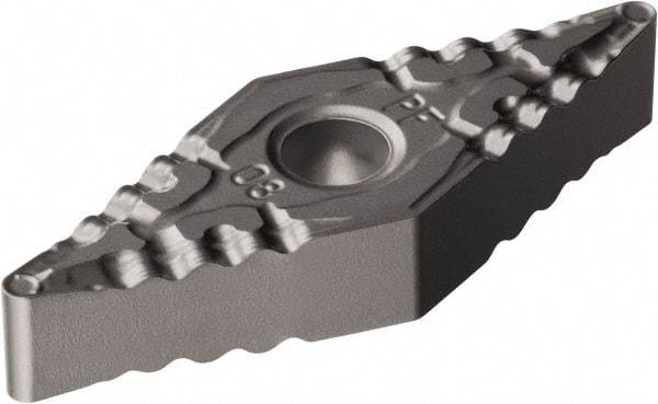 Sandvik Coromant - VNMG331 PF Grade 5015 Carbide Turning Insert - Uncoated, 35° Diamond, 3/8" Inscr Circle, 3/16" Thick, 1/64" Corner Radius - Caliber Tooling