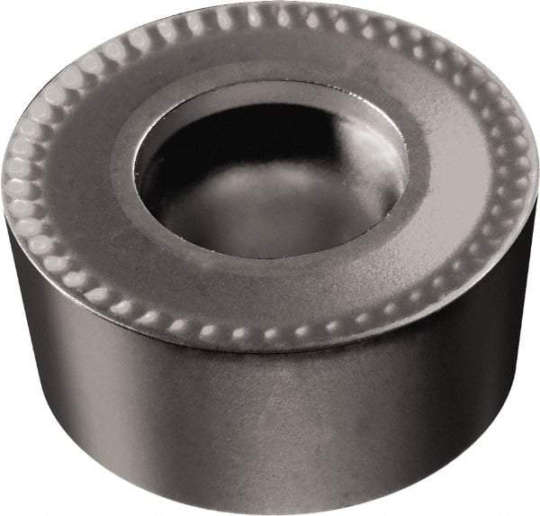 Sandvik Coromant - RCMT32.50 Grade H13A Carbide Turning Insert - Uncoated, Round, 3/8" Inscr Circle, 5/32" Thick - Caliber Tooling