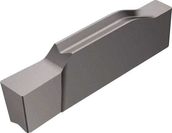 Sandvik Coromant - GN123 GE Grade CB20, 3mm Cutting Width CBN Grooving Insert - Neutral, 0.2mm Corner Radius, Uncoated - Caliber Tooling