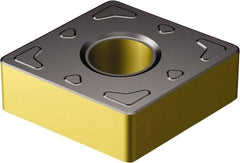 Sandvik Coromant - CNMG544 KRR Grade 3210 Carbide Turning Insert - TiCN/Al2O3/TiN Finish, 80° Diamond, 5/8" Inscr Circle, 1/4" Thick, 1/16" Corner Radius - Caliber Tooling