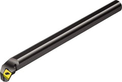 Sandvik Coromant - 0.7717" Min Bore Diam, 8" OAL, 5/8" Shank Diam, A..SDUPR/L Indexable Boring Bar - Screw-On Holding Method - Caliber Tooling